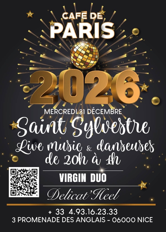 Café de Paris - Restaurant Nice - Restaurant Nice Promenade des Anglais